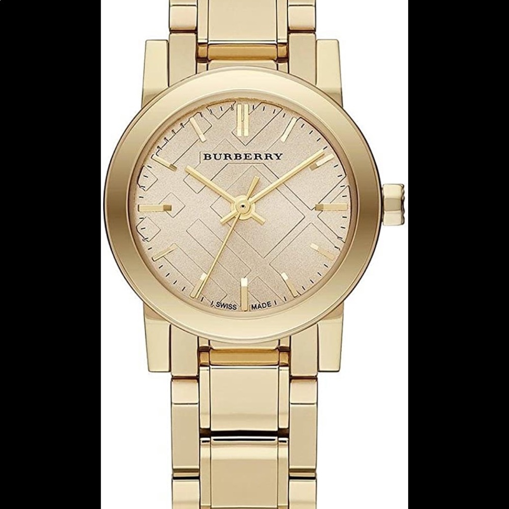 Burberry Women’s Gold City Watch. Retail: $695